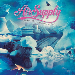 Air Supply One Night Only - The 30th Anniversary Show LP Ltd Pin - USED