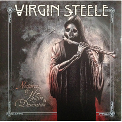 Virgin Steele Nocturnes Of Hellfire & Damnation 2xLP Album Blu + CD Album - USED