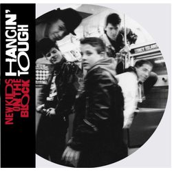 New Kids On The Block Hangin' Tough LP Album Ltd Pic RE - USED