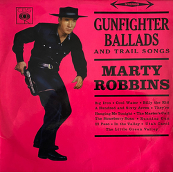 Marty Robbins Gunfighter Ballads And Trail Songs Vinyl LP USED