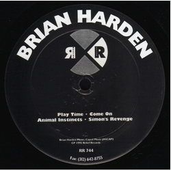 Brian Harden Play Time Vinyl 12" USED