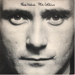 Phil Collins Face Value Vinyl LP USED