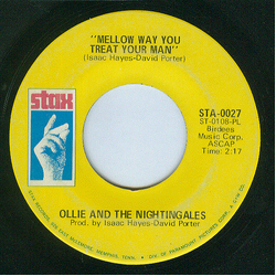 Ollie & The Nightingales Mellow Way You Treat Your Man / Don't Do What I Did Vinyl 7" USED