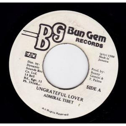 Admiral Tibet Ungrateful Lover Vinyl 7" USED