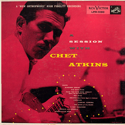 Chet Atkins A Session With Chet Atkins Vinyl LP USED