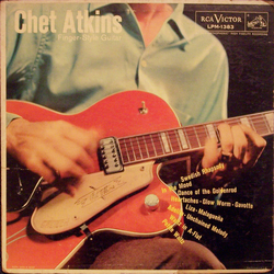 Chet Atkins Finger Style Guitar Vinyl LP USED