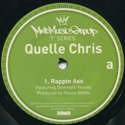 Quelle Chris Rappin Ass Vinyl 7" USED