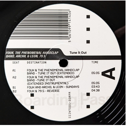 Fouk / The Phenomenal Handclap Band / Archil & Leon / 79.5 Tune It Out Vinyl 12" USED