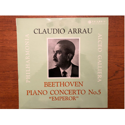 Ludwig van Beethoven / Claudio Arrau / Philharmonia Orchestra / Alceo Galliera Piano Concerto  No.5 "Emperor" Vinyl LP USED