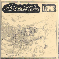Lomb / Olho De Gato ....Visions Of War..... ......Stench Of Gore.... USED VINYL 7INCH 33 S RPM