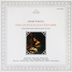 Henry Purcell / Simon Woolf / Paul Esswood / Roland Tatnell / Alexander Young / Michael Rippon / John Shirley-Quirk / Tiffin Boys' Choir / The Ambrosi