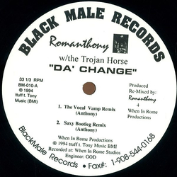 Romanthony / The Trojan Horse Da' Change / Hold On Vinyl 12" USED