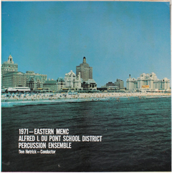 Alfred I Du Pont School District Percussion Ensemble 1971 - Eastern MENC Vinyl LP USED