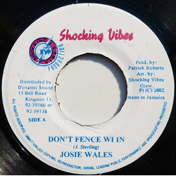 Josey Wales Don´t Fence Wi In Vinyl 7" USED