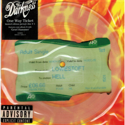 The Darkness One Way Ticket Vinyl 7" USED