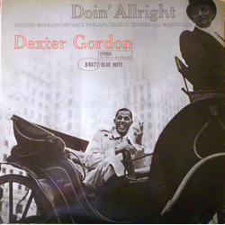 Dexter Gordon Doin' Allright Vinyl LP USED