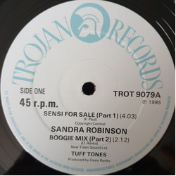 Sandra Robinson (3) / Dan Ambassa Sensi For Sale / Depression / Life's Riddle Vinyl 12" USED