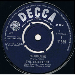 The Bachelors Charmaine USED VINYL 7INCH 45 RPM SINGLE REPRESS