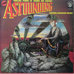 Hawkwind Astounding Sounds, Amazing Music Vinyl LP USED