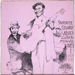 Various Favorite Country Blues Guitar-Piano Duets (1929-1937) Vinyl LP USED