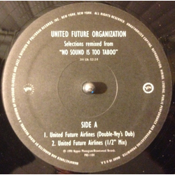 United Future Organization Selections Remixed From "No Sound Is Too Taboo" Vinyl 12" USED