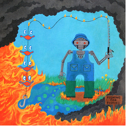 King Gizzard And The Lizard Wizard Fishing For Fishies Vinyl LP USED