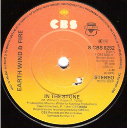 Earth, Wind & Fire In The Stone Vinyl 7" USED