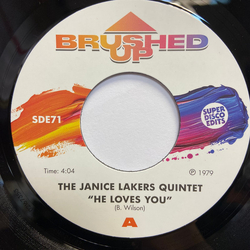 The Janice Lakers Quintet He Loves You / Shaker Song Vinyl 7" USED