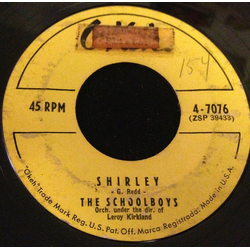 The Schoolboys Shirley Vinyl 7" USED