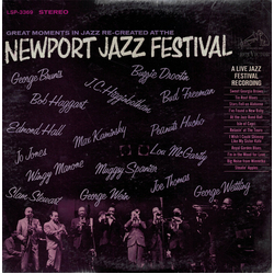 Various Great Moments In Jazz Re-Created At The Newport Jazz Festival Vinyl LP USED