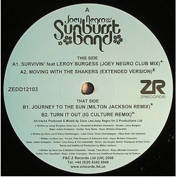 Joey Negro / The Sunburst Band Survivin' Vinyl 12" USED