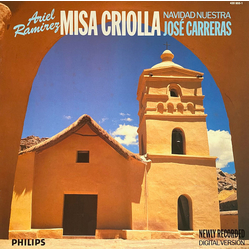Ariel Ramirez / José Carreras Misa Criolla • Navidad Nuestra Vinyl LP USED