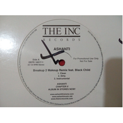 Ashanti Breakup 2 Makeup (Remix) Vinyl 12" USED