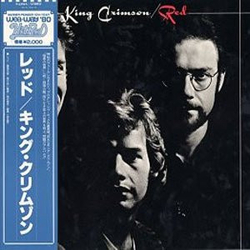 King Crimson Red Vinyl LP USED