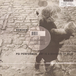 Psi Performer Art Is A Division Of Pain (Remixed – Part 4) Vinyl 12" USED
