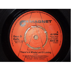 Guys 'n Dolls There's A Whole Lot Of Loving Vinyl 7" USED