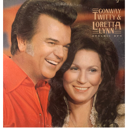 Conway Twitty & Loretta Lynn Dynamic Duo Vinyl LP USED