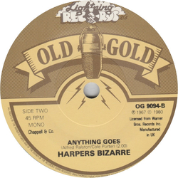 Harpers Bizarre 59th Street Bridge Song (Feelin' Groovy) / Anything Goes Vinyl 7" USED