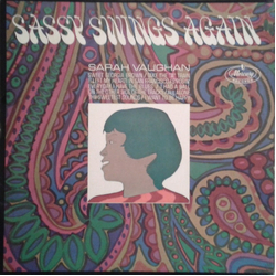 Sarah Vaughan Sassy Swings Again Vinyl LP USED