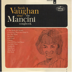 Sarah Vaughan Sings The Mancini Songbook Vinyl LP USED