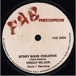 Ernest Wilson Story Book Children Vinyl 7" USED