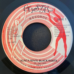 Ray I / The Chariot Riders Kunta Kinte Black Roots / Tobie Vinyl 7" USED