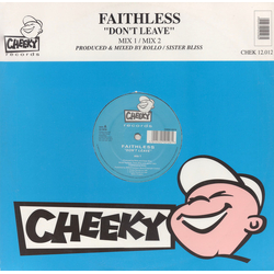 Faithless Don't Leave Vinyl 12" USED