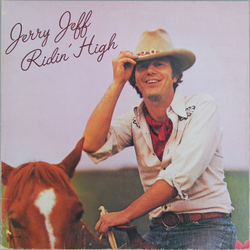 Jerry Jeff Walker Ridin' High Vinyl LP USED