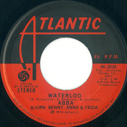 ABBA / Björn & Benny, Agnetha & Anni-Frid Waterloo Vinyl 7" USED