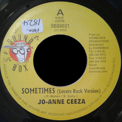Jo-Anne Ceeza Sometimes Vinyl 7" USED