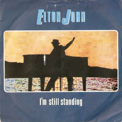 Elton John I'm Still Standing Vinyl 7" USED