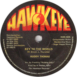 Ruddy Thomas Key To The World Vinyl 7" USED