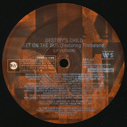 Destiny's Child Get On The Bus Vinyl 12" USED