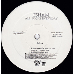 Esham All Night Everyday Vinyl 12" USED